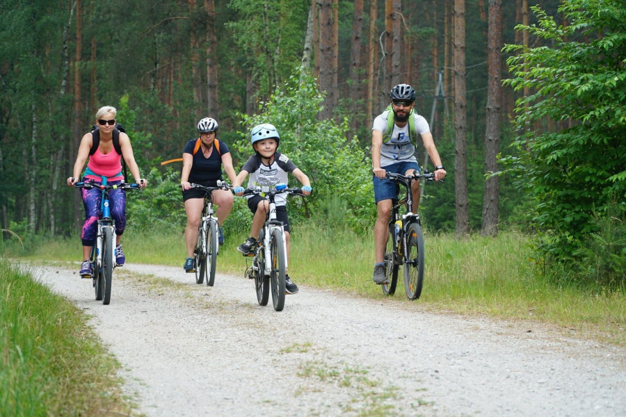 rowerzysta rundka z powiatem