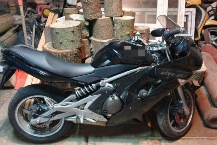 motocykl kradzież