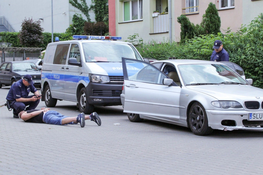 policja pościg zatrzymanie