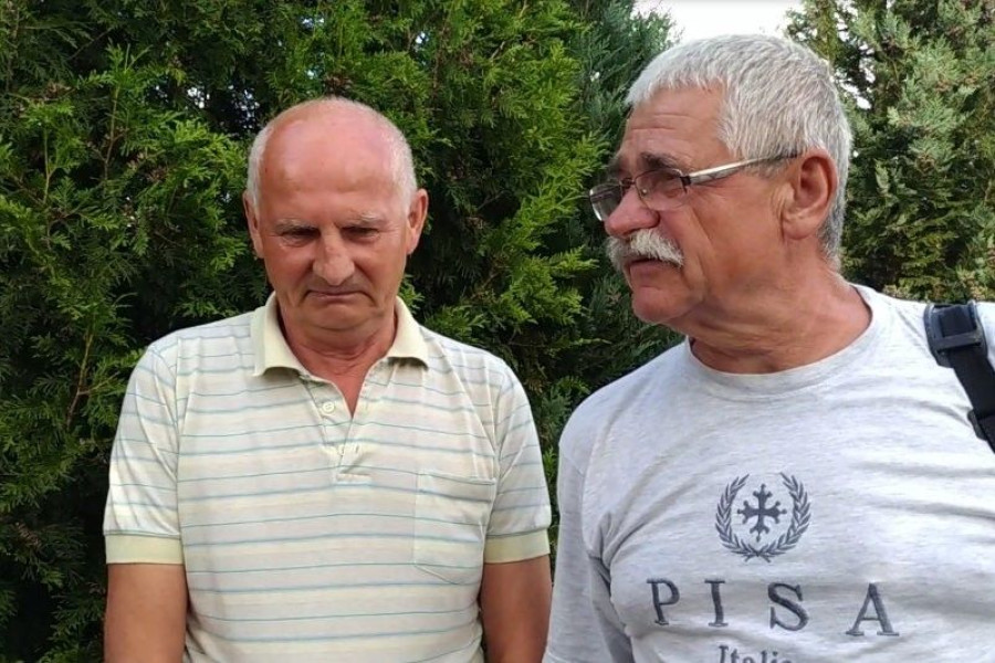 mężczyzna działkowiec