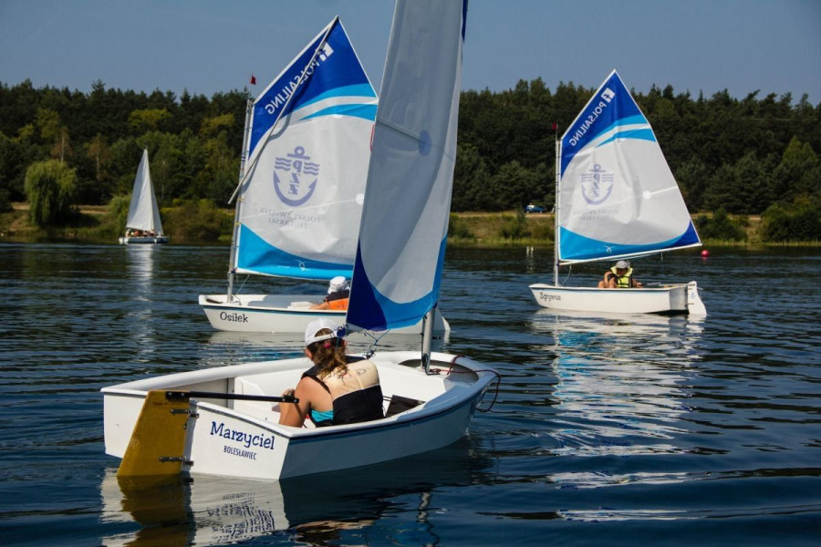 żaglówka krępnica