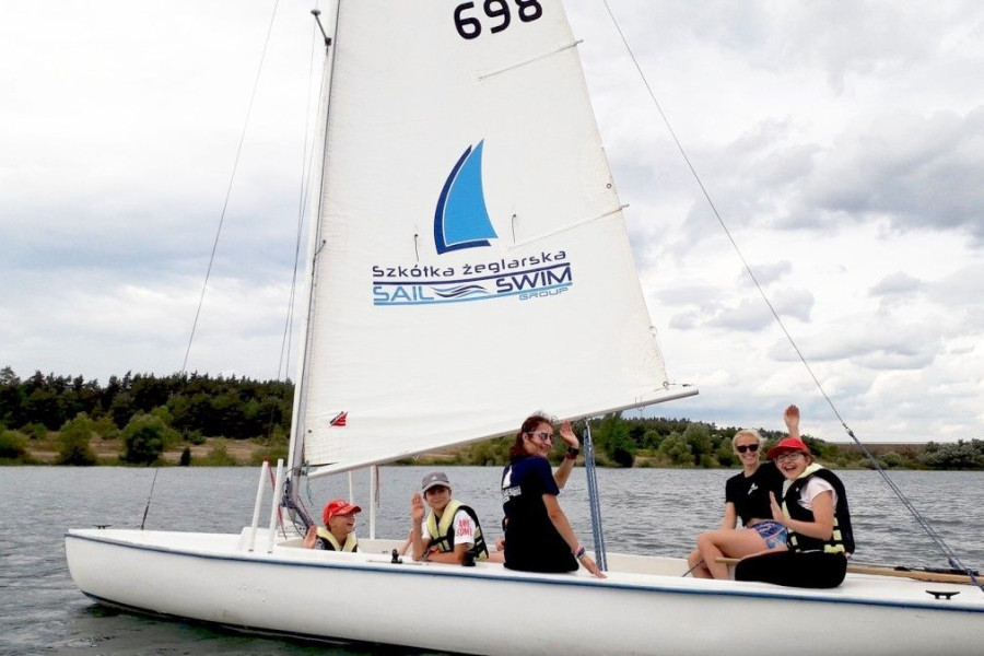żaglówka krępnica