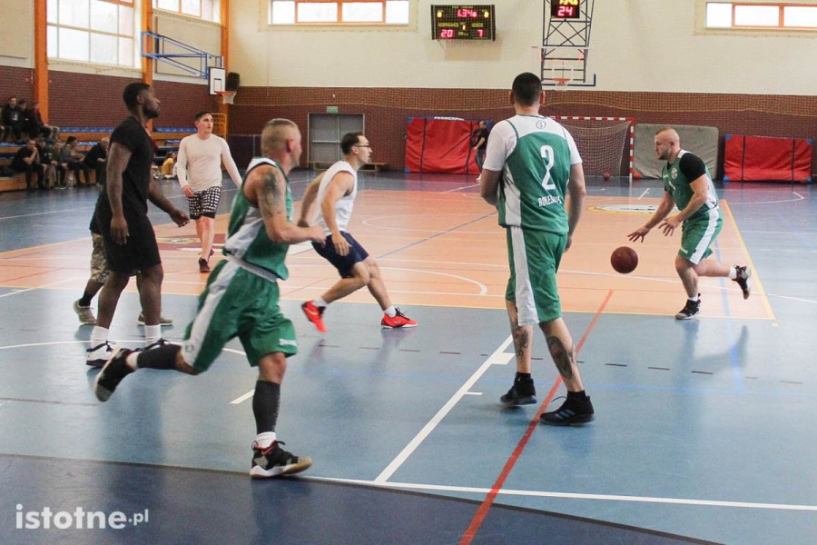 mecz koszykówka us army 23 śpa