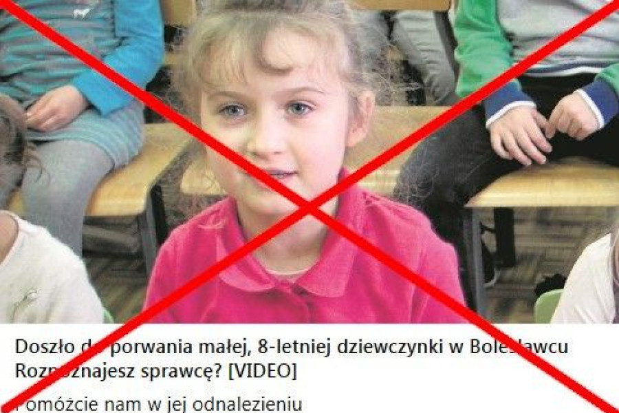 fake news porwanie wirus