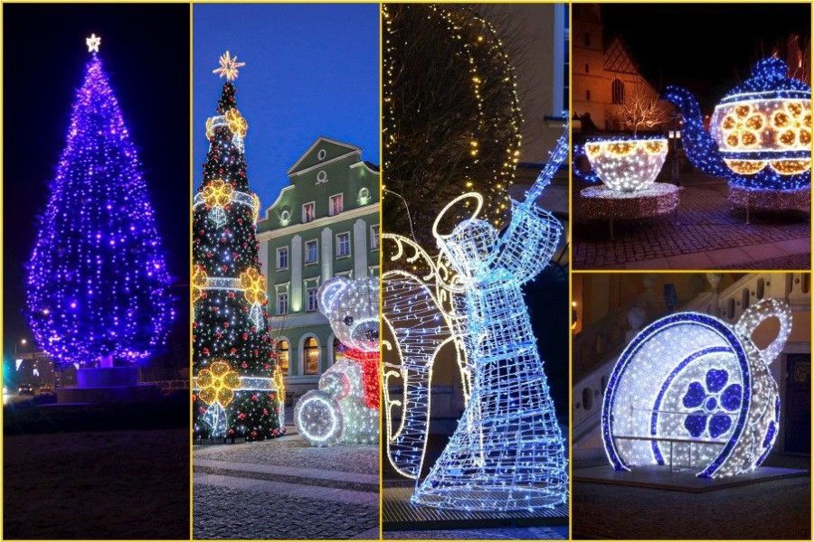 ozdoby rynek święta