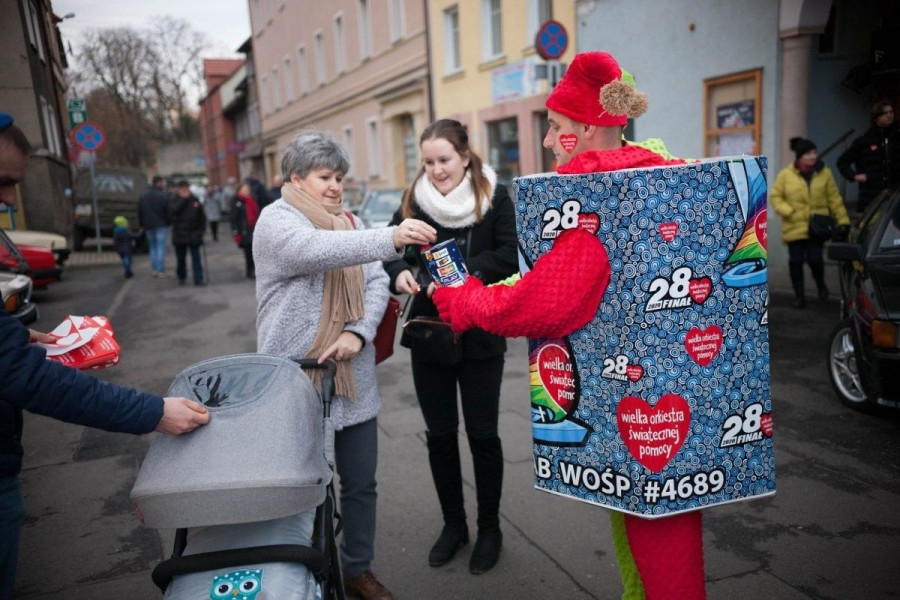 WOŚP ludzie akcja