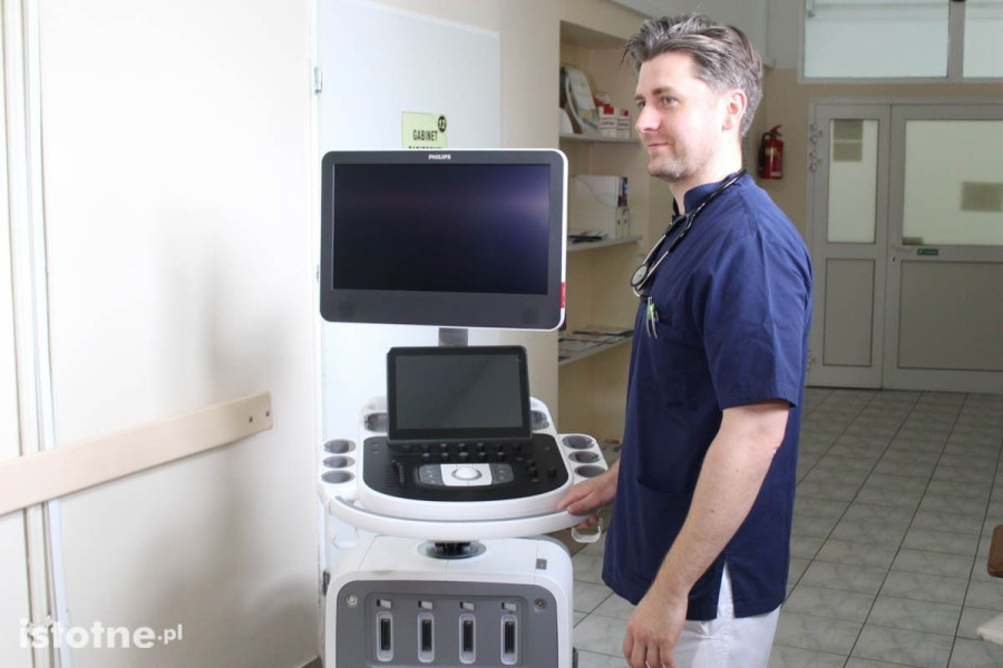 usg echo serca lekarz