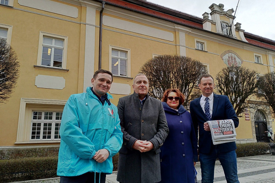 michał jaros grzegorz schetyna  urszula magryś  piotr borys