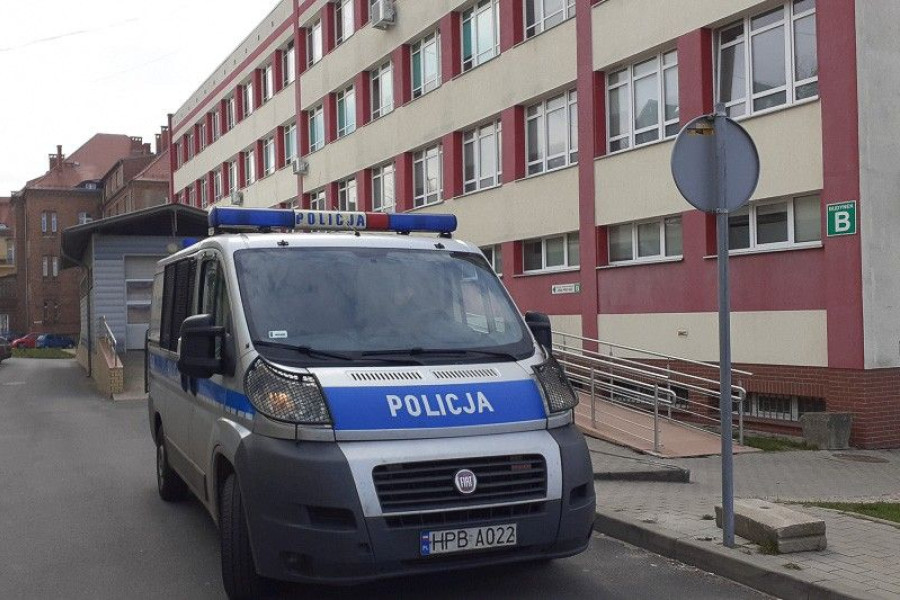 policja szpital