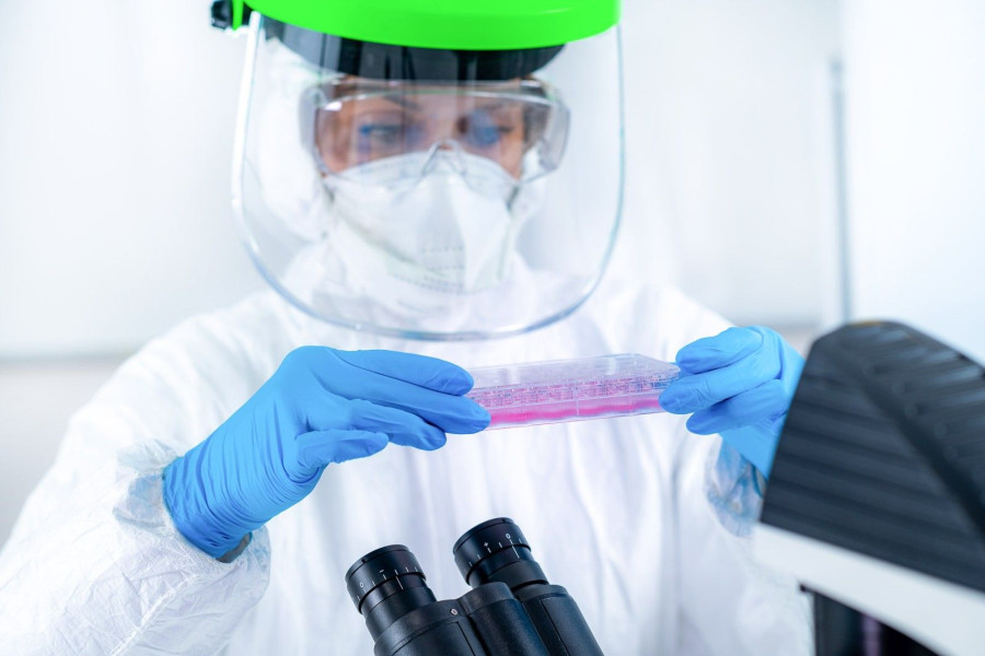 koronawirus test laboratorium