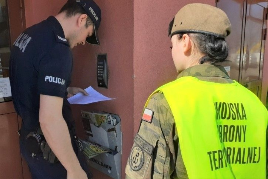 policjant żołnierz