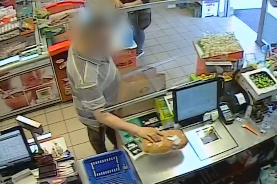 kradzież sklep lewiatan