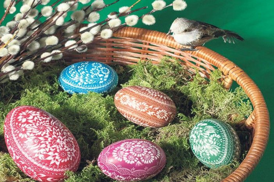pisanki koszyk