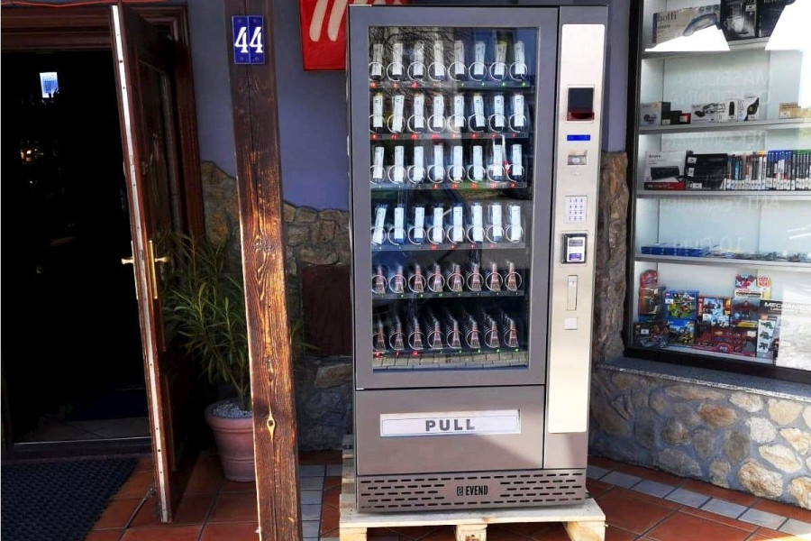 automat maseczki żele rękawiczki
