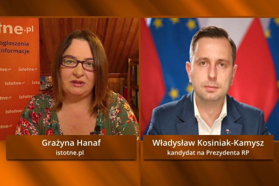 Grażyna Hanaf Władysław Kosiniak-Kamysz