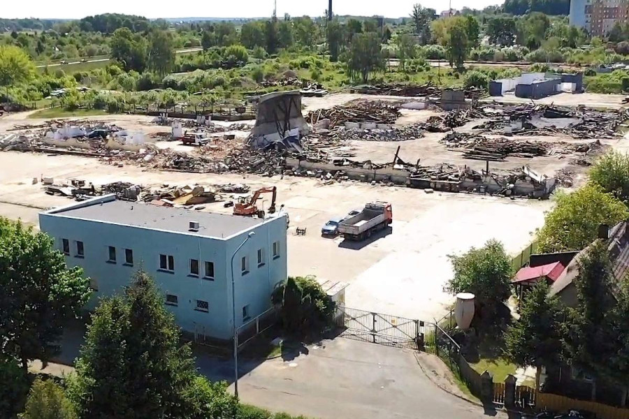 gruz wyburzanie staroszkolna