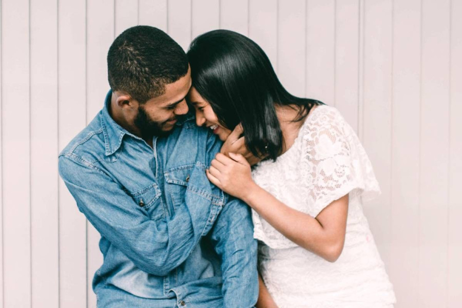 randka miłość para