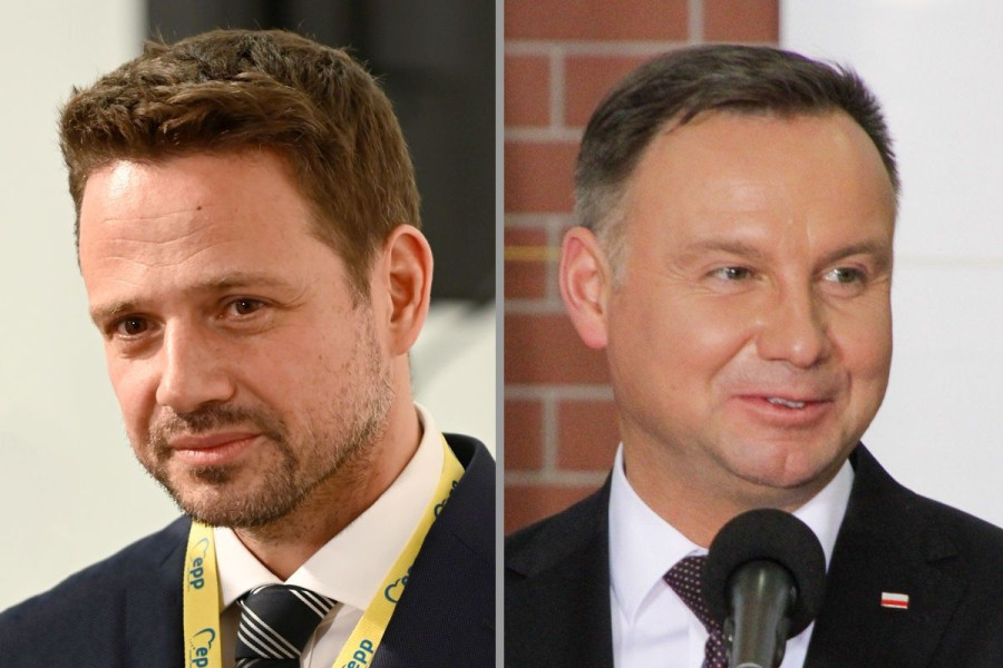 Rafał Trzaskowski Andrzej Duda