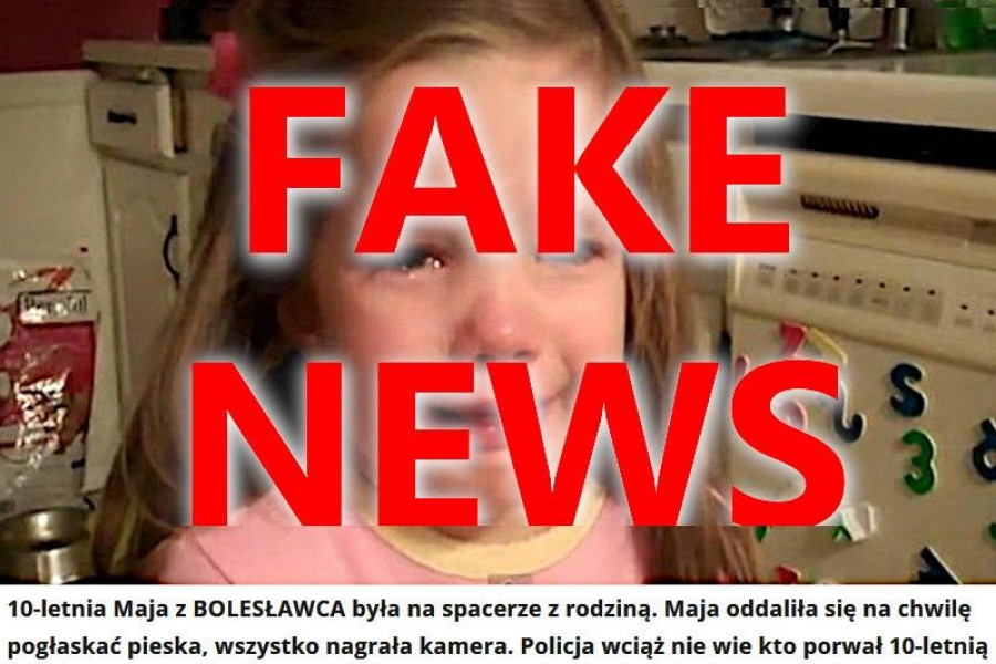 porwanie fake news