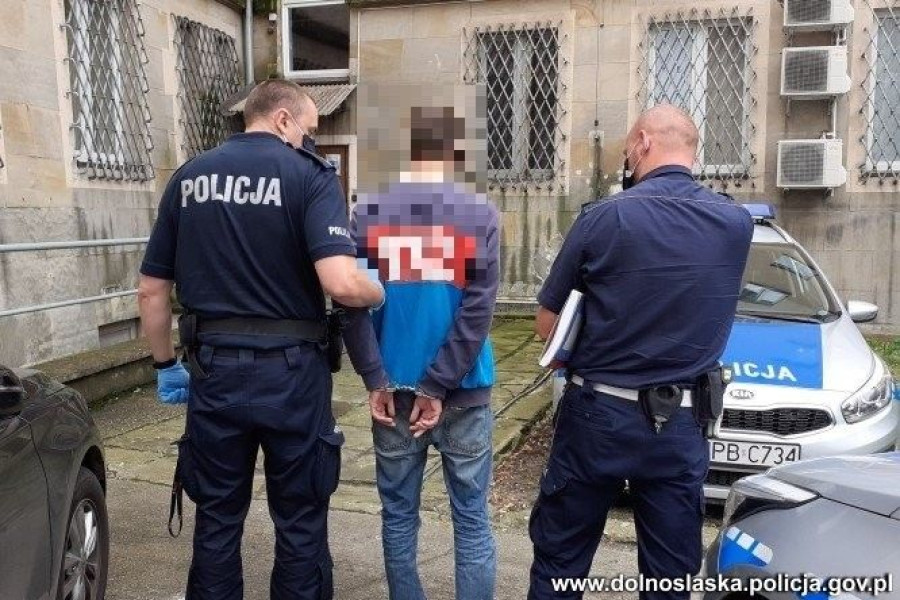 policja pobicie areszt