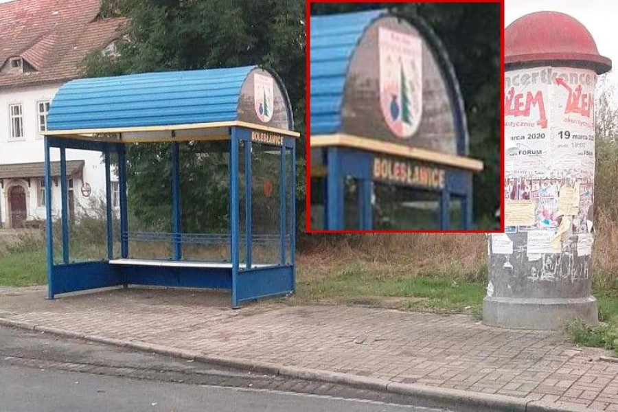 przystanek wiata ocice