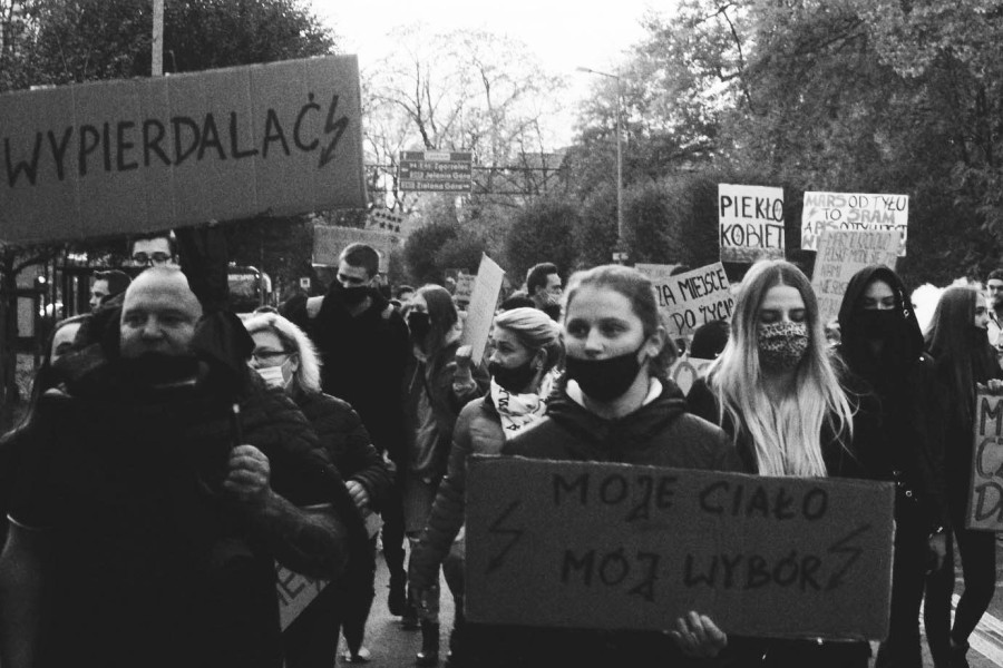 kobiety protest manifestacja