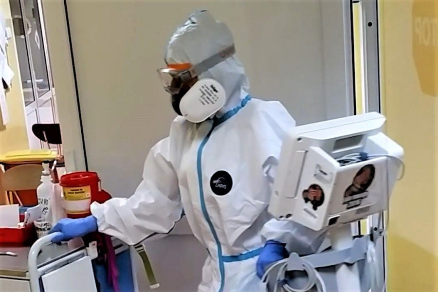 koronawirus szpital respirator
