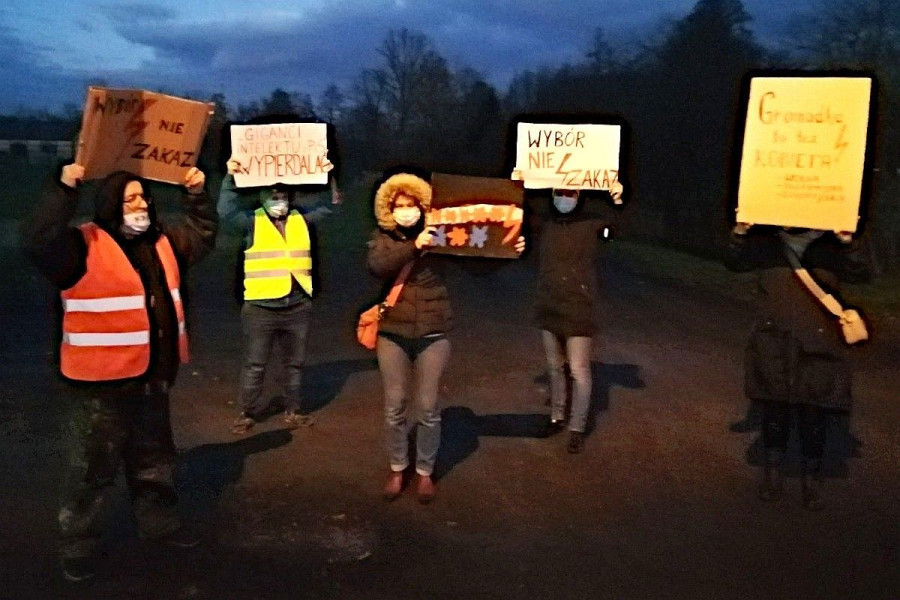 strajk kobieta gromadka