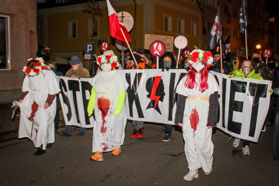 strajk kobiet lwówek śląski
