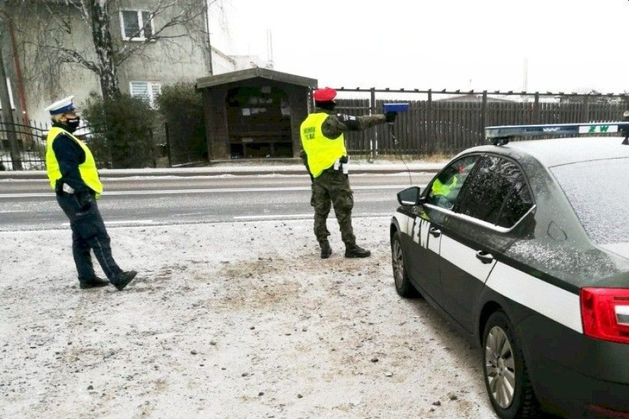 policja żandarmeria kontrola prędkości