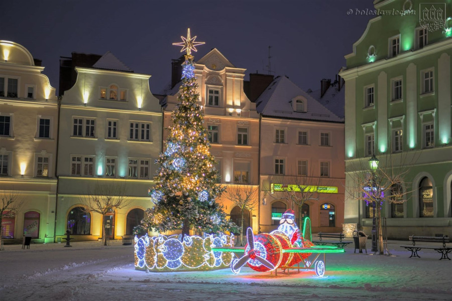 mikołaj choinka rynek