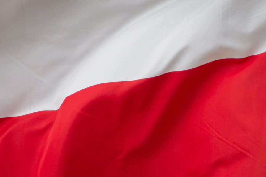 flaga biało-czerwona