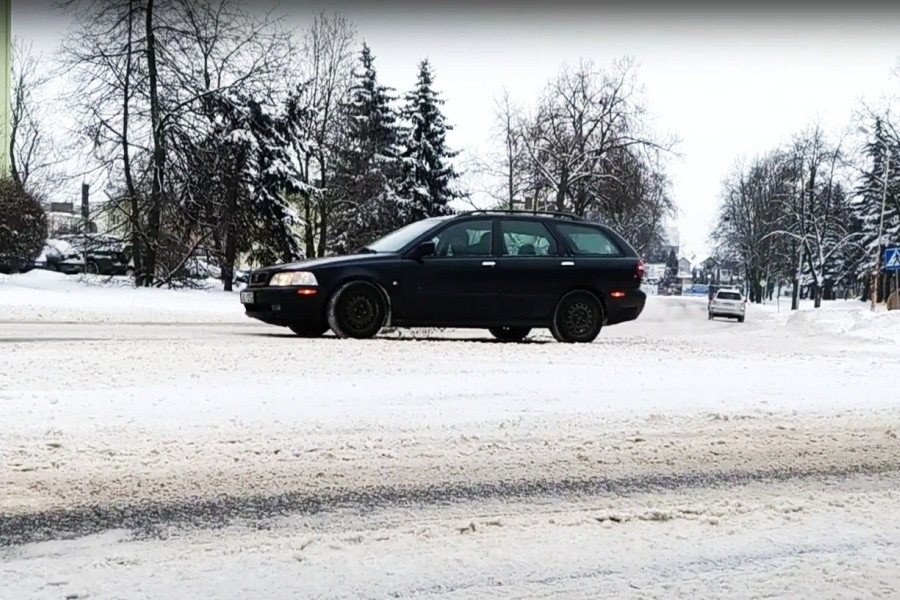 śnieg zima jezdnia