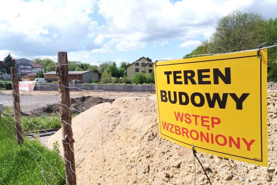 tablica budowa wesoła