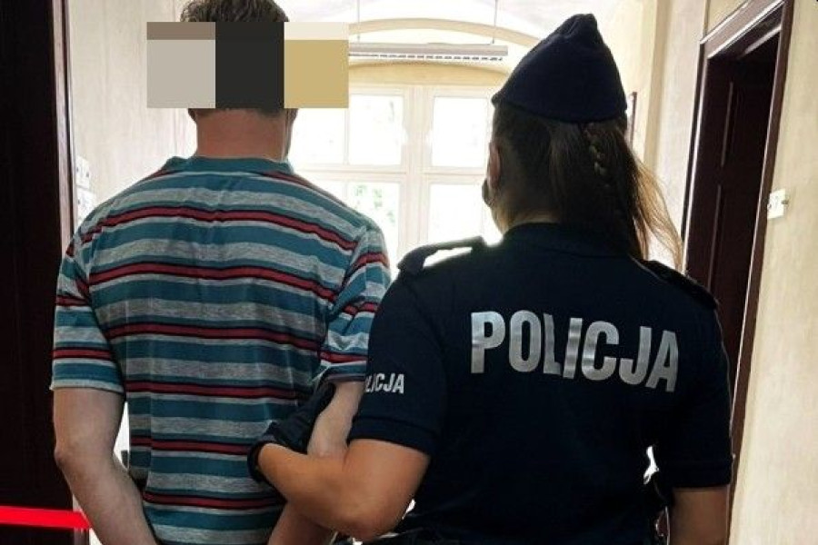 kradzież pobicie aresztowany