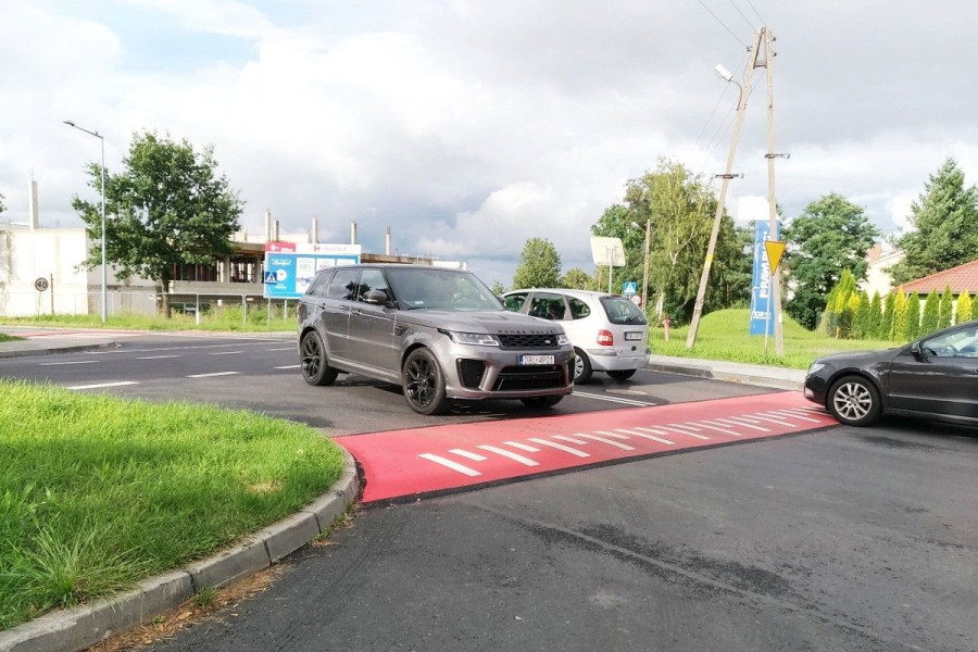 próg zwalniający śluzowa