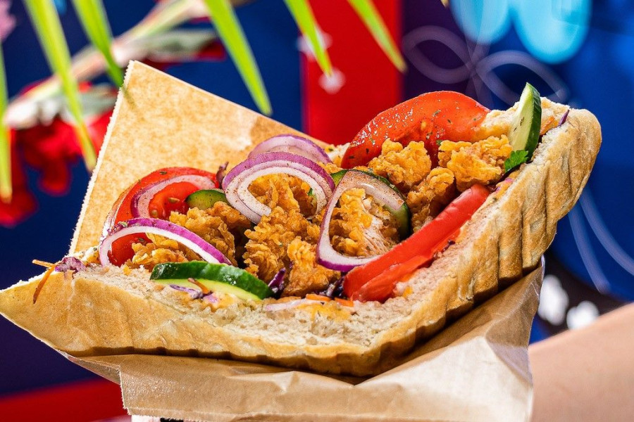 kebab jedzenie chilli mili