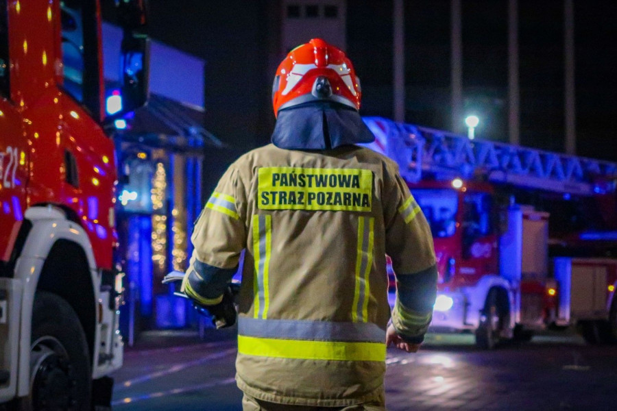 straż pożarna kogut