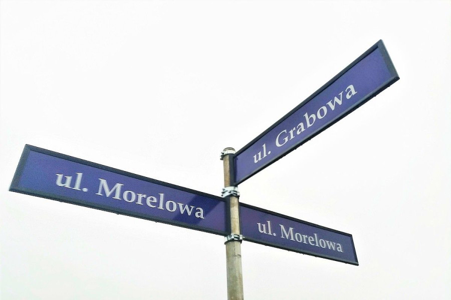 grabowa morelowa znak