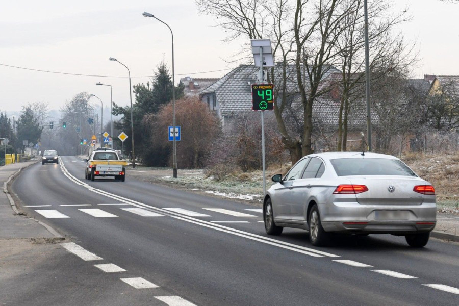 pomiar prędkości widok