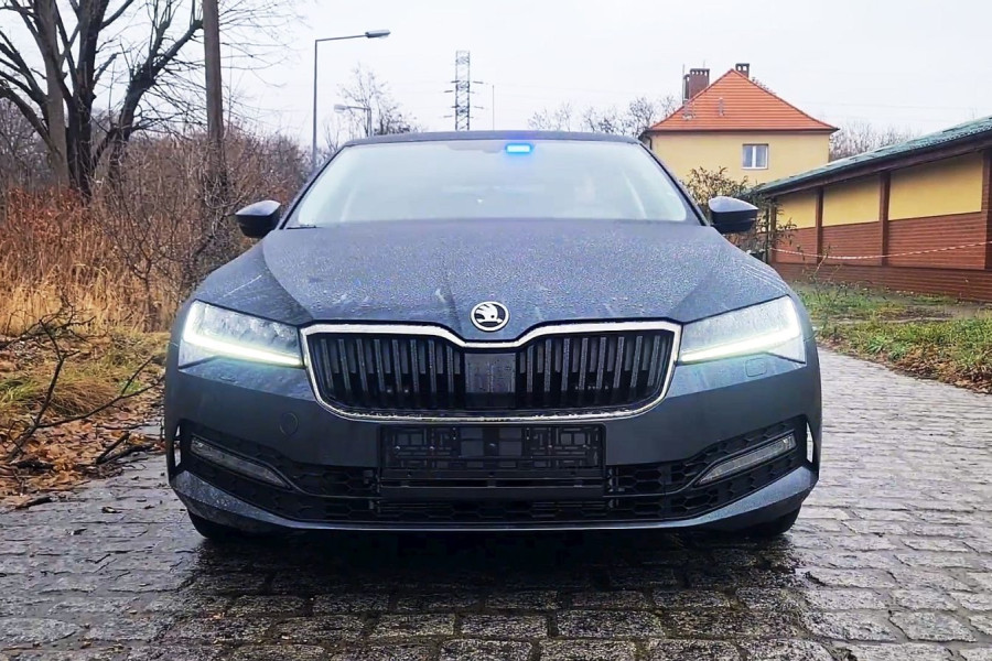 skoda radiowóz