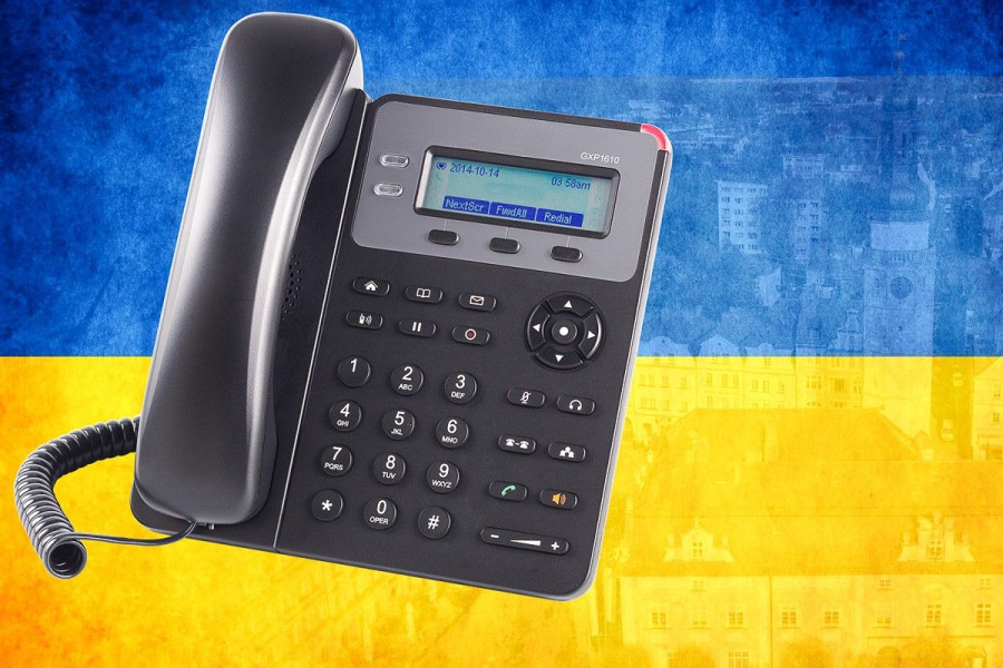 telefon flaga ukraina