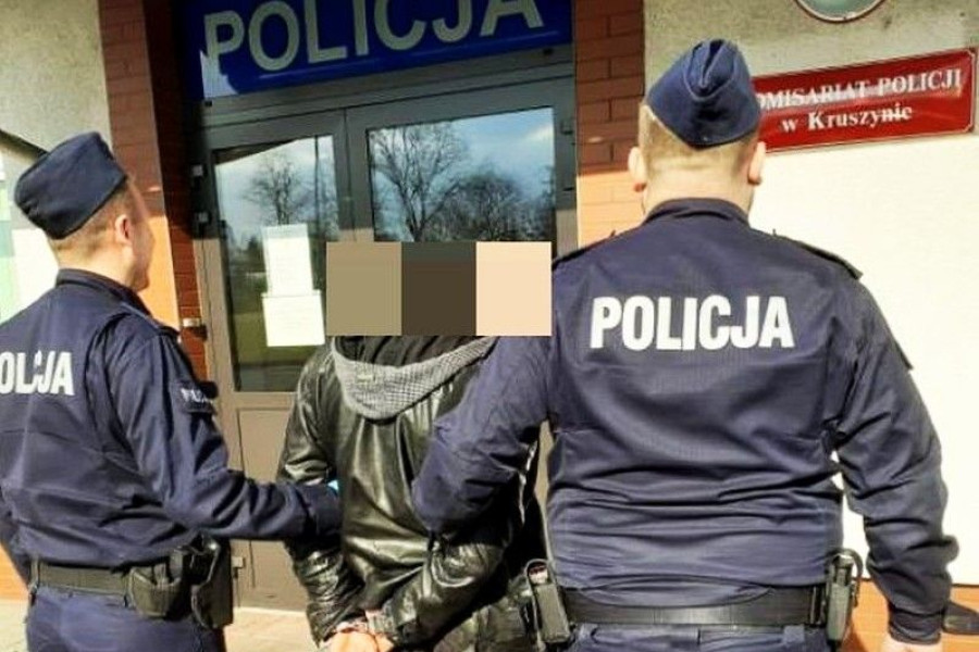 policjant zatrzymany