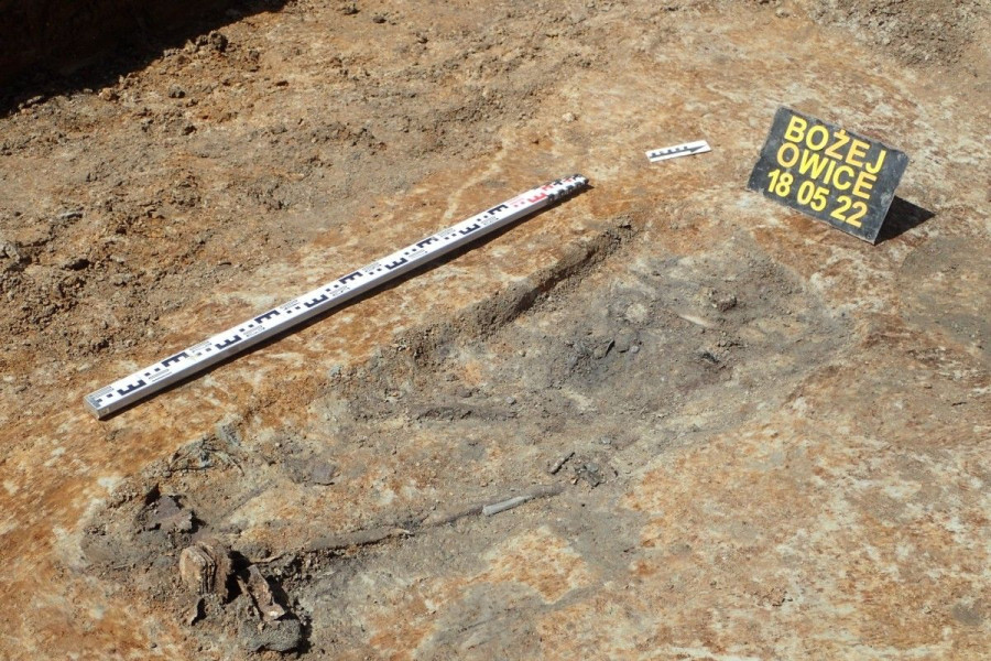 szczątki żołnierz pomost bożejowice otok