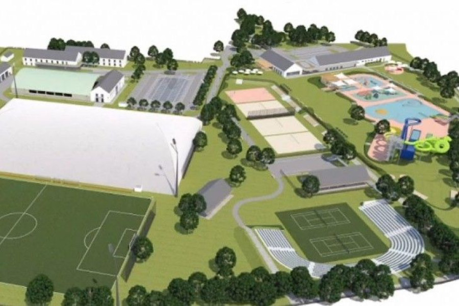 wizualizacja park woda