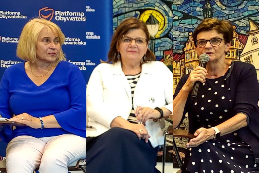 Zofia Czernow Izabela Leszczyna Krystyna Szumilas