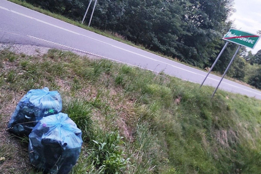 worek śmieci droga jeleniogórska