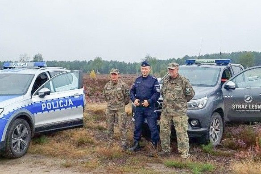 policja straż leśna