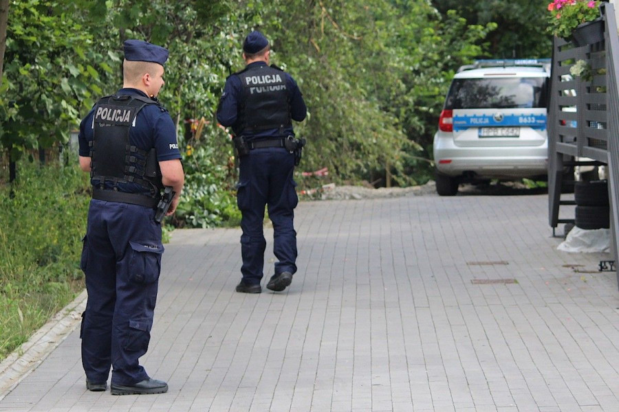 policja niewybuch marcinkowskiego