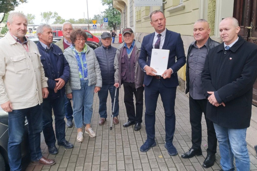 poseł piotr borys górnicy